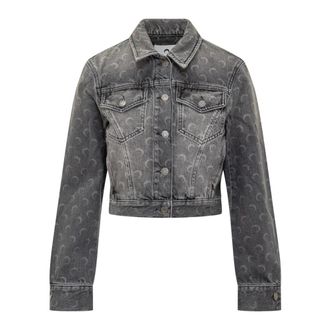 Marine Serre Donna, Giacche, Grigio, XS, new