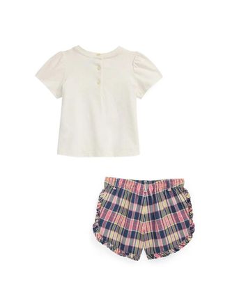 Polo Ralph Lauren Cotton T-Shirt and Shorts Set - Multicolor