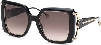 Philipp Plein SPP121S 0700 Black/Pink Gradient