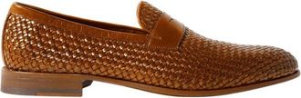 Scarosso Andrea Cognac Loafers - Heren - Loafers - Bruin - 41 EU - Leer - Schoenen