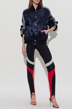 Off-white Insulated Bomber Jacket, Womens, Navy Blue