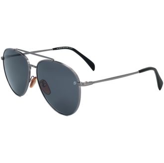 David Beckham Mens 61 mm Grey Sunglasses