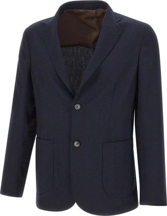 Barba Blazers - Heren - Blazers - Blauw - 2XL - Jassen