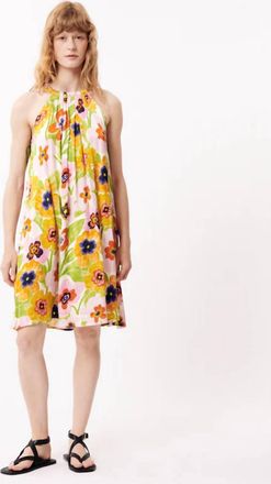 FRNCH Womens Alisier Woven Dress In Spicy Garden Cream