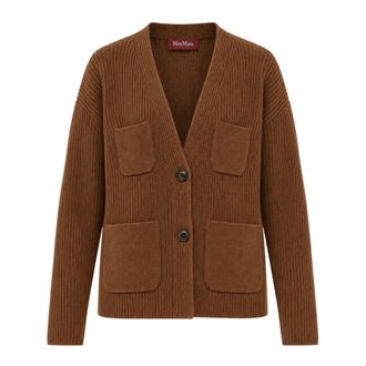 Max Mara Mstfiltro C&aacute;rdigan - Knitwear - Mujer - Marr&oacute;n - XS