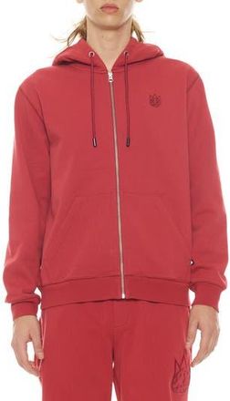 Cult of Individuality Logo Zip-Up Hoodie in Garnet at Nordstrom Rack, Size Xxx-Large
