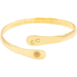 Hollywood Sensation Furry Friends Bracelet Engraved Furiends leave paw print in your heart in Gold at Nordstrom