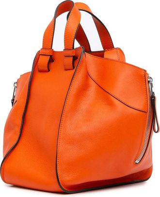 Loewe Hobo Bags - 2017 Small Leather Hammock Satchel - Gr. unisize - in Orange - für Damen