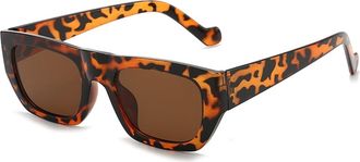 Generic Small Frame Mens Square Sunglasses Outdoor Vacation Womens Sun Glasses(Multi-colored)