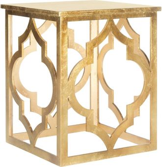 Safavieh Mesa auxiliar en mdf, dorado