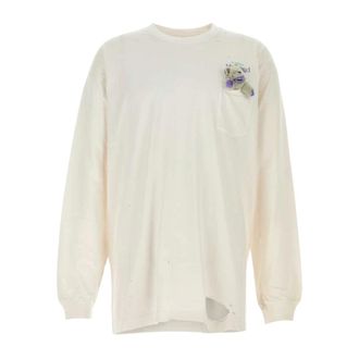 Doublet Long Sleeve Tops, male, White, Size: XL T-Shirts