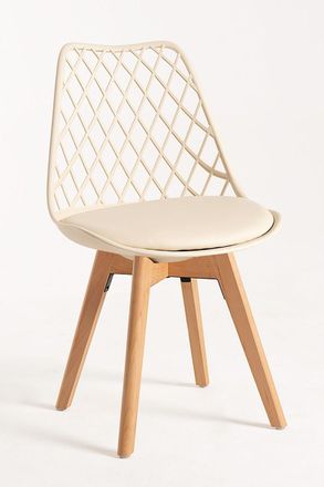 Regalos Miguel Regalos Miguel - Packs Sillas Comedor - Pack 6 Sillas Mima - Beige