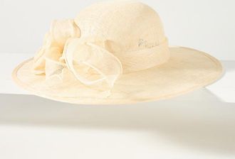 San Diego Hat Company Sinamay Straw Wide-Brim Hat