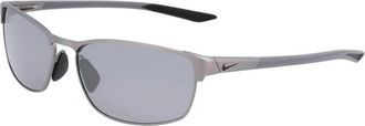 Nike Modern Metal N Zonnebrillen - Heren - Zonnebrillen - Grijs - 58 MM - Accessoires