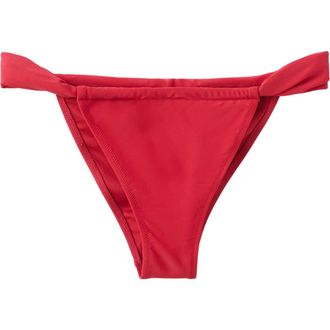 Mango Classic Bikini Bottoms in Red at Nordstrom, Size X-Small
