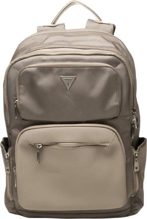Guess Tassen, Heren, Beige, ONE Size, Polyester, Berna Rugzak