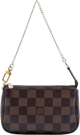 Louis Vuitton Pre-owned Mini Bags, female, Brown, Size: ONE SIZE Pre-owned Mini Pochette Accessoires