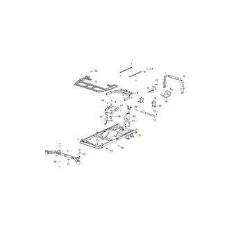 STIGA Sports Bastidor Para Tractor Cortac&eacute;sped Modelos Gyro900e Original Stiga 387800067/0