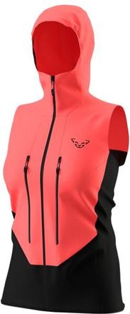 Dynafit Blacklight Softshell Vest Softshellgilet f&uuml;r Damen | rot