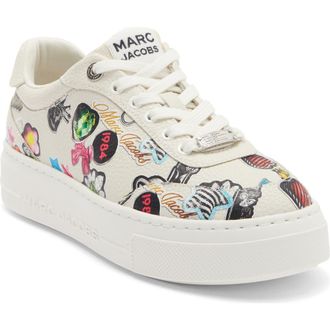 Marc Jacobs Bold Logo Platform Sneaker in White Multi at Nordstrom Rack, Size 11Us / 41Eu