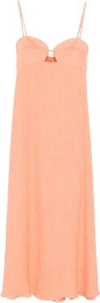 Johanna Ortiz Abito midi Dream Spinner - Arancione