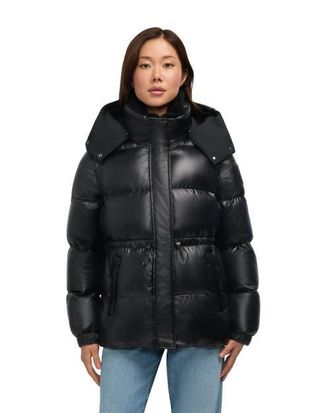 Pajar Halo Puffer with Removable Hood in Black at Nordstrom, Size Xx-Large