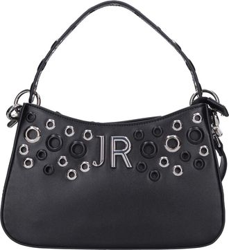 John Richmond Faux Leren Tas - Dames - Handtassen - Zwart - ONE Size - Leer - Tassen