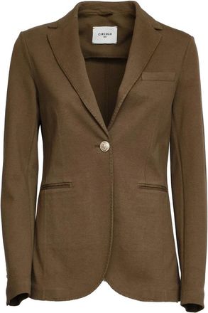 Circolo 1901 Enkelrijig Jasje - Dames - Blazers - Bruin - L - Jassen