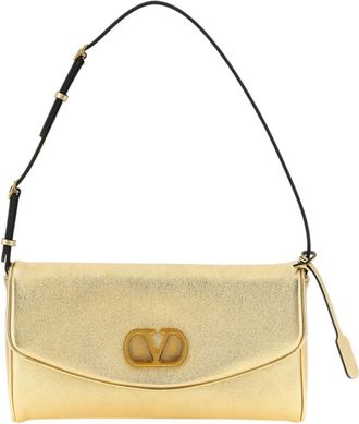Valentino Garavani Golden DeVain Small Shoulder Bag