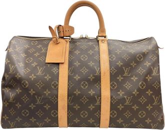 Louis Vuitton Brown Monogram Boston Bag (Pre-Owned)