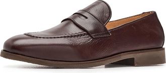 Peter Millar Madison Penny Loafer Mens Shoes Chocolate : 11.5 M, Leather