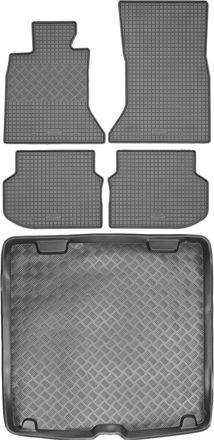 OEM Juego De Alfombrillas De Goma Para Coche Y Maletero Para Bmw Serie 5 F11 Touring/familiar (2010-2013)