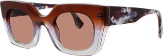 Face &agrave; Face Sunglasses Brown