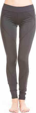 Solow Dotted Herringbone Legging In Black