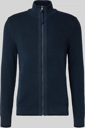 Lerros Strickjacke mit Reißverschluss in Marine, Größe XXXL