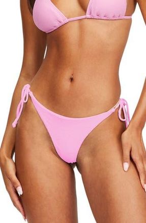Billabong Sol Searcher Side Tie Bikini Bottoms in Rose at Nordstrom Rack, Size Large