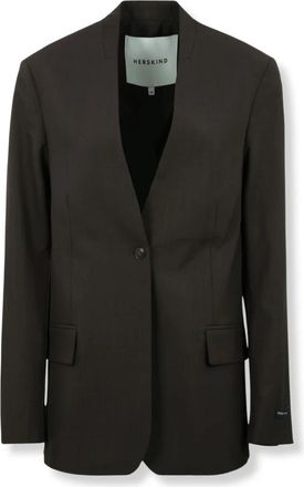 Birgitte Herskind Clarissa Blazer - Dames - Blazers - Bruin - S - Jassen