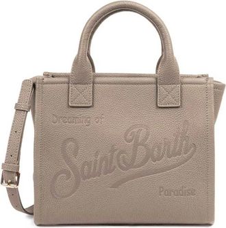 MC2 Saint Barth Tassen, Dames, Bruin, ONE Size, Leer, Vanity bag midi