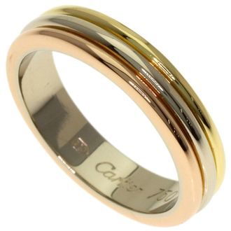 Cartier Yellow Gold (18K) Pink Gold (18K) White Gold (18K) Band Ring (Pre-Owned)