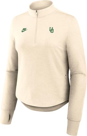 Nike Oregon Legacy Nike Womens Dri-FIT College Half-Zip Top in Brown | 04PM15AUOV-AHW
