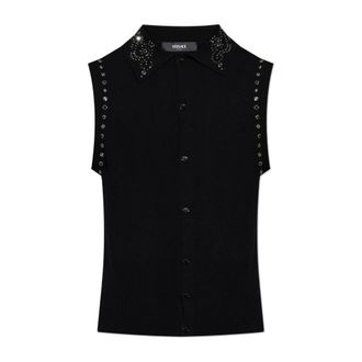 Versace Uomo, Top, Nero, M, new