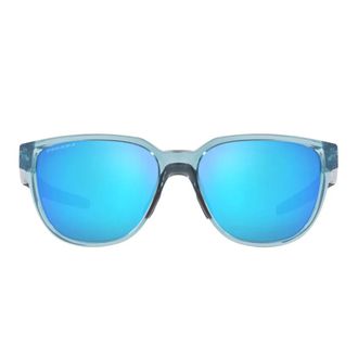 Oakley Sunglasses, unisex, Blue, ONE SIZE, Blue Mirrored Sunglasses Actuator Style