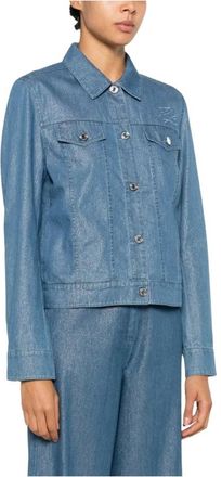 Karl Lagerfeld Donna, Giacche, Blu, XL, new