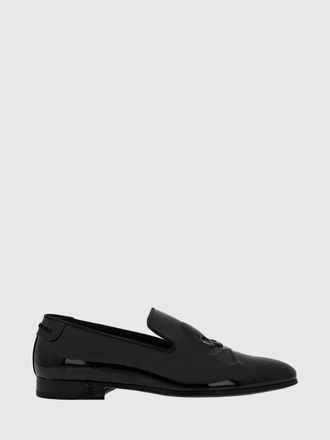 Philipp Plein Patent Leather Loafers with Embossed Skull