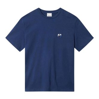 Isabel Marant Tops, Heren, Blauw, XL, Honore Tee Shirt