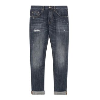 Dondup Icon Jeans - Heren - Jeans - Blauw - Maat: W30 Katoen