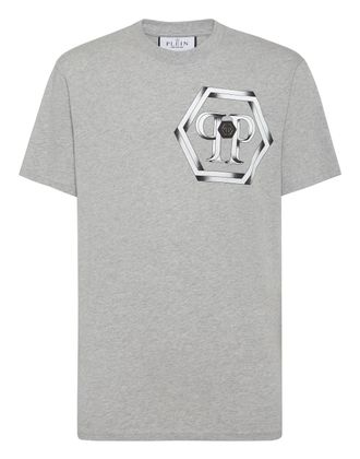 Philipp Plein T-Shirt Ronde Hals Hexagon