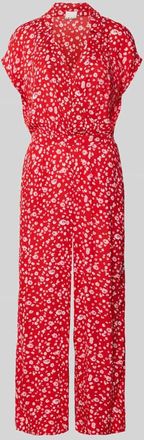 Ichi Jumpsuit aus Viskose Modell MARRAKECH in Rot, Gr&ouml;&szlig;e XXL