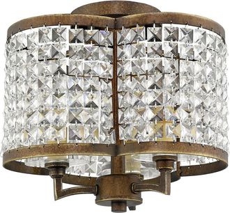 Livex Lighting Livex Grammercy 3-Light Palatial Bronze Ceiling Mount