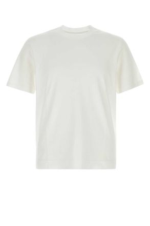 Fedeli White Cotton T Shirt